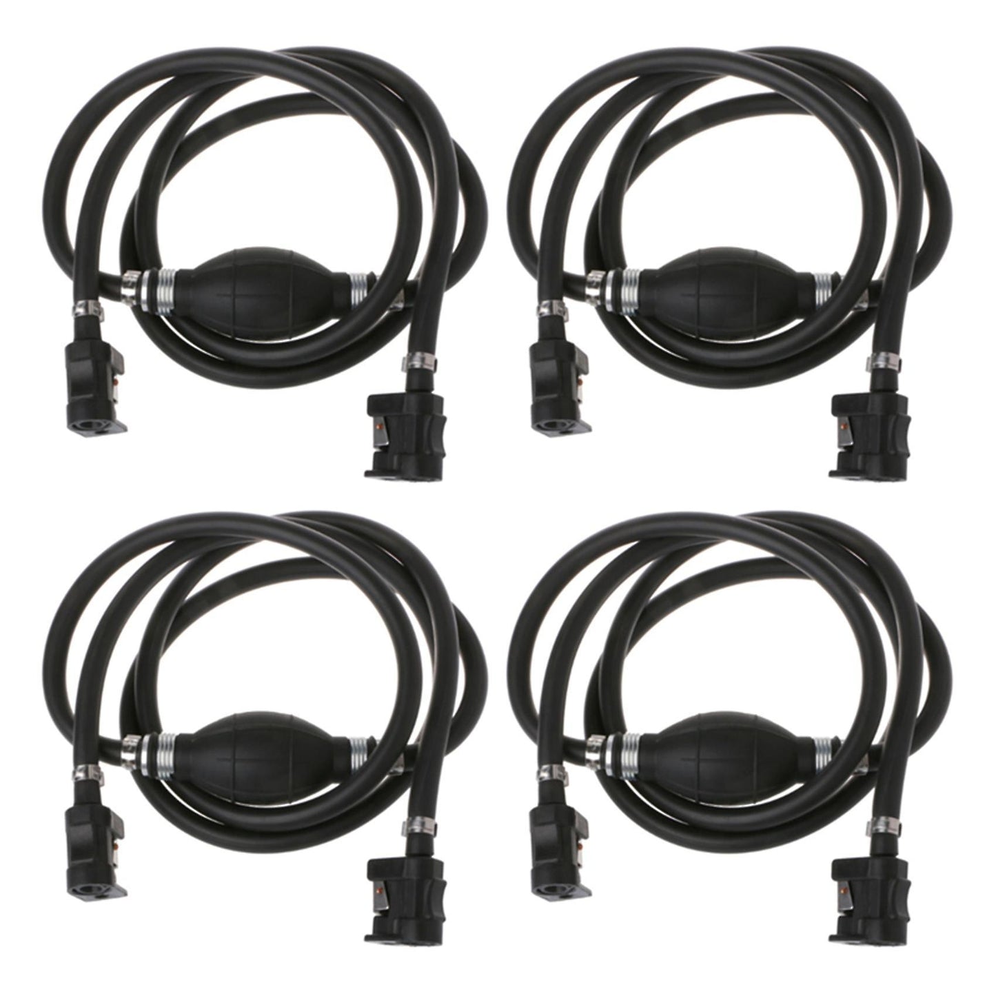 Fuel Line Hose Outboard Boat Engine Petrol Tank Connectors Kit