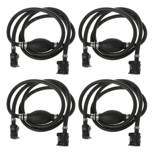 Fuel Line Hose Outboard Boat Engine Petrol Tank Connectors Kit