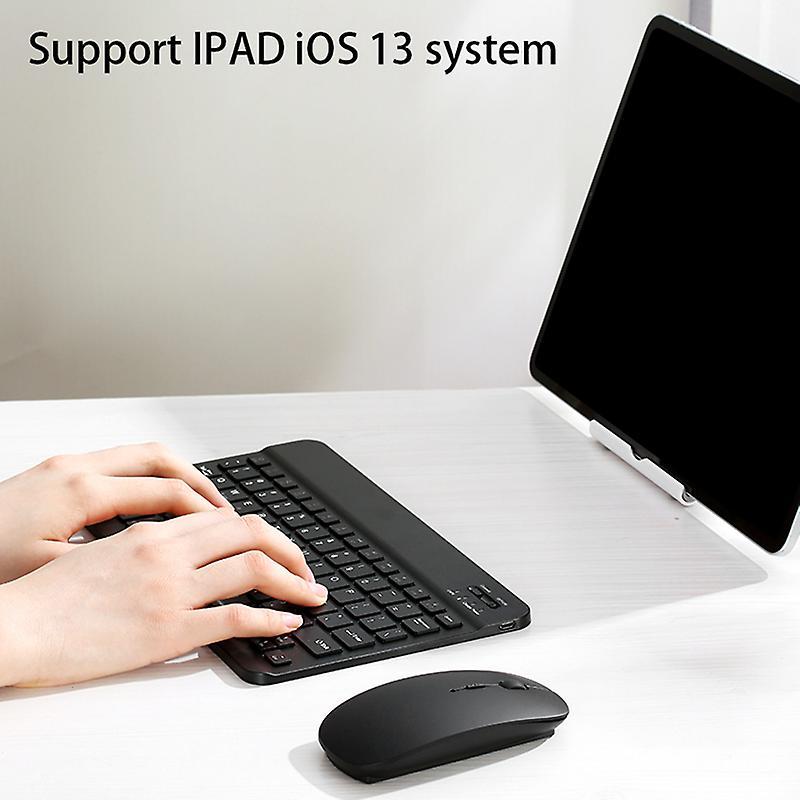 M105 Optical Mouse, Ipad Flat Bluetooth Wireless Silent Mouse Black
