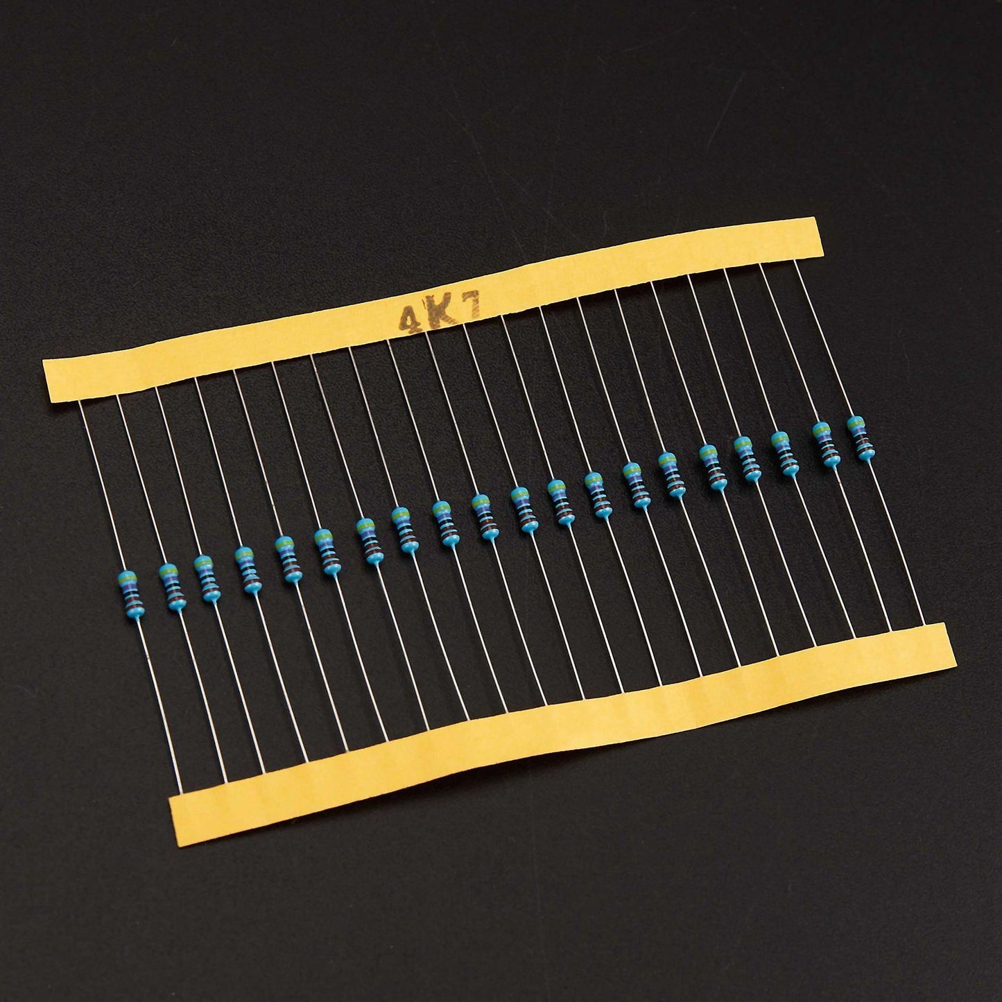 600 Pcs 30 Kinds Each Value Metal Film Resistor Pack 1/4w 1%