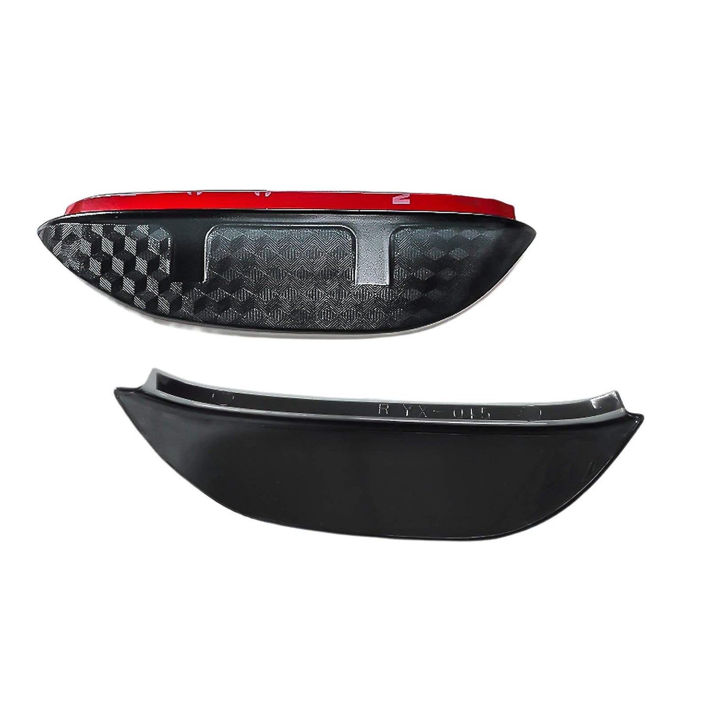 Rearview Mirror Rain Eyebrow Cover Trim for Toyota Land Cruiser 16-20
