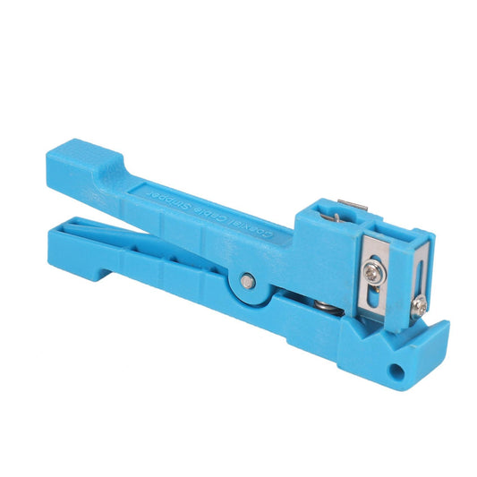 45-163 Fiber Optic Mid Span Cable Cutting Tool Loose Tube Cutter Blue
