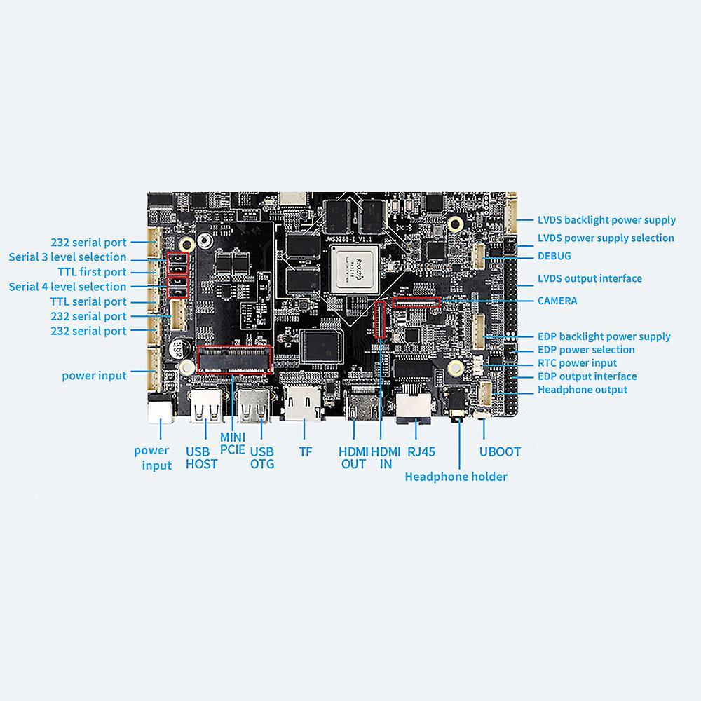 Arm Circuit Board Equipped with Android and Linux System,4g+32g