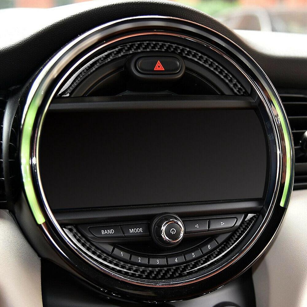 Carbon Fiber for Mini Cooper F55 F56 Navigation Screen Frame Trim