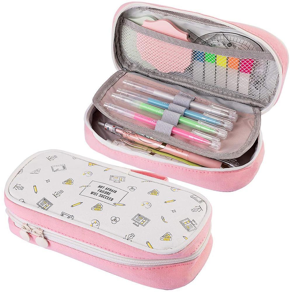 Pencil Case Bag Marker Holder Office School Supplies for Girls Kids