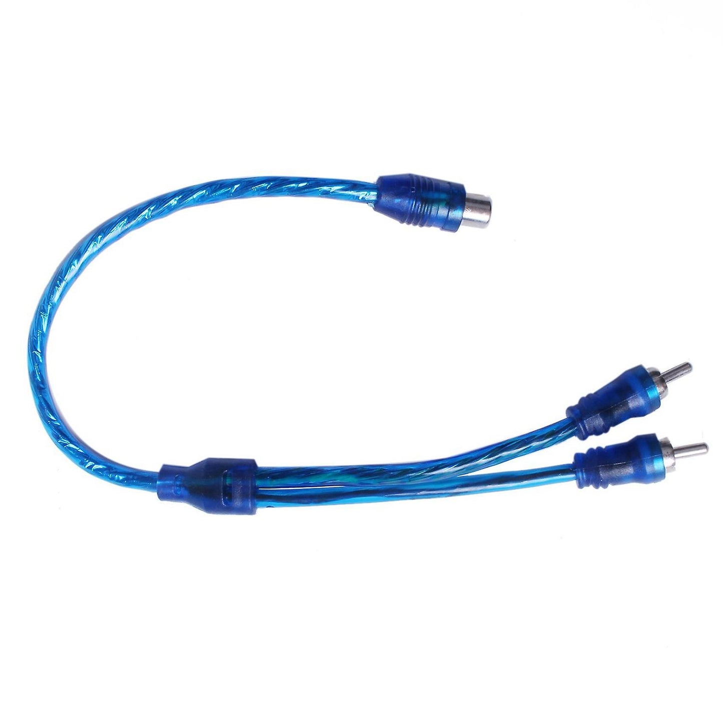 6 Pcs Audio Para 1 Rca Hembra A 2 Rca Macho Adaptador De Cable