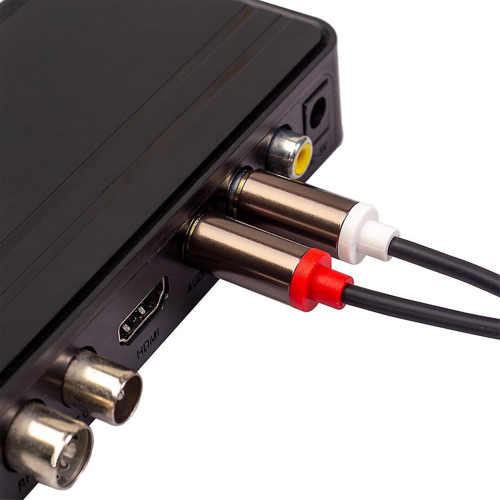 2rca to 2 Rca Coaxial Audio Cable 3.5 Jack Stereo Rca Audio Cord 1m