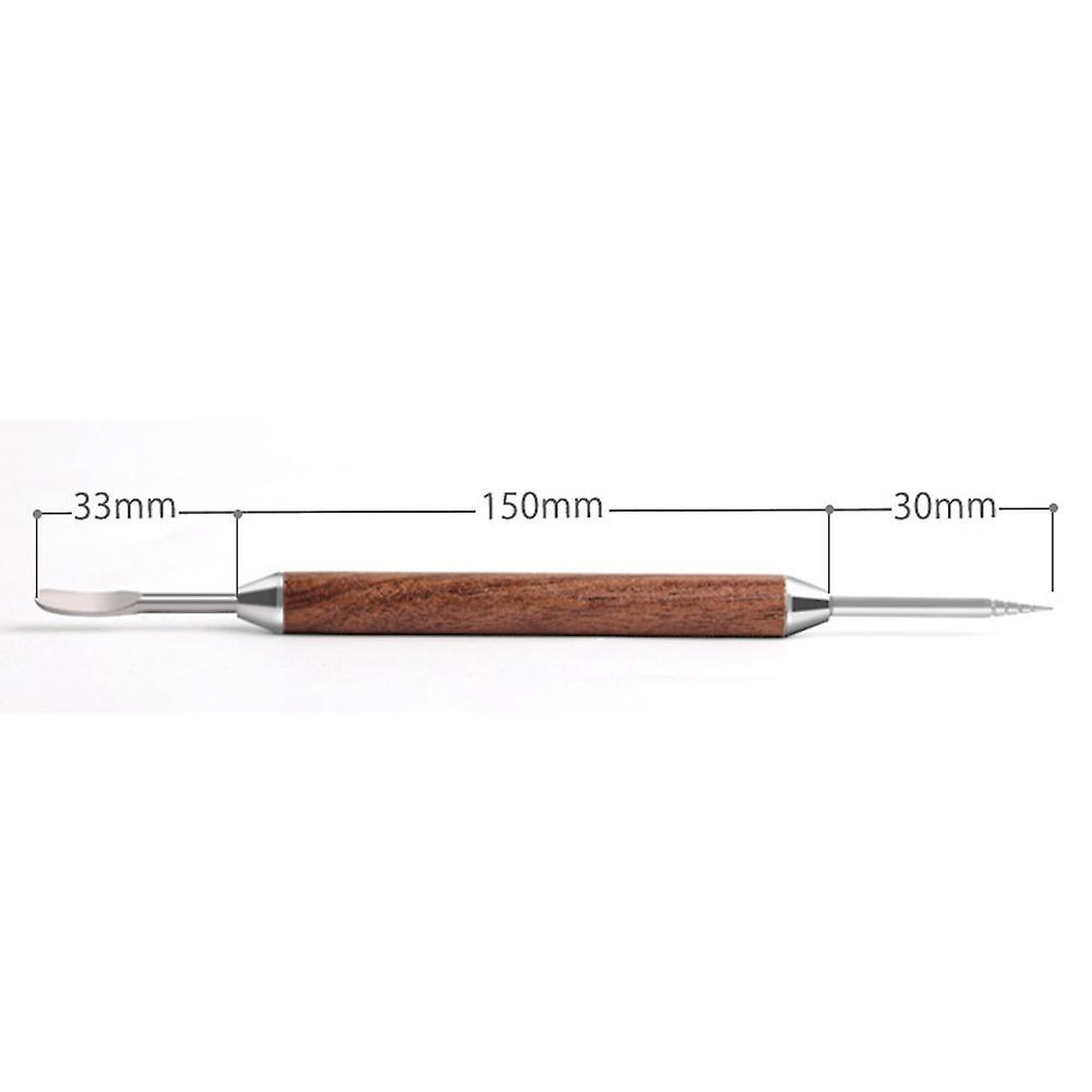Stainless Steel Coffee Stencils Latte Foam Spatula Coffeeware