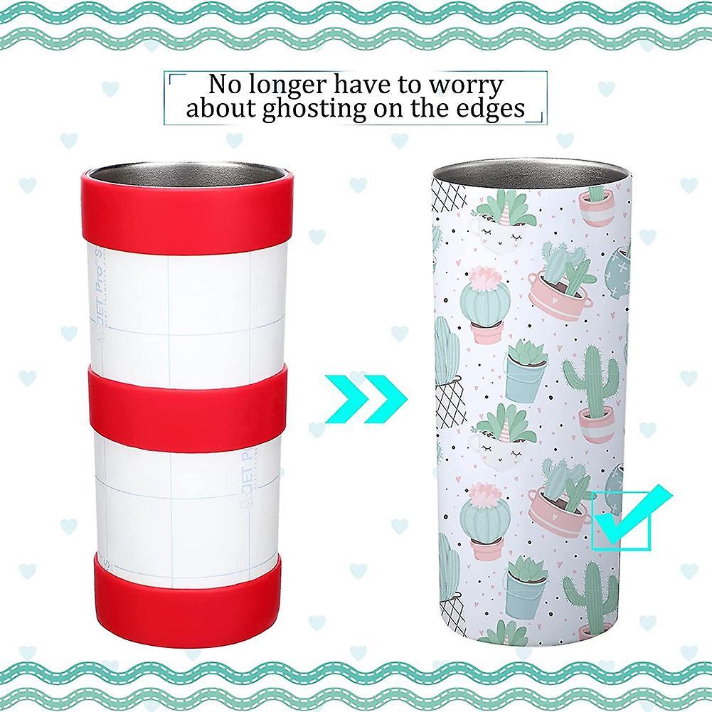 10pcs Silicone Straps for Sublimation Protective Coaster Cover
