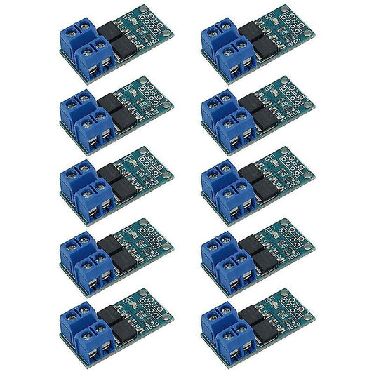 10 Pcs Dc 5v-36v 15a(max 30a)400w Trigger Switch Drive Module 0-20khz