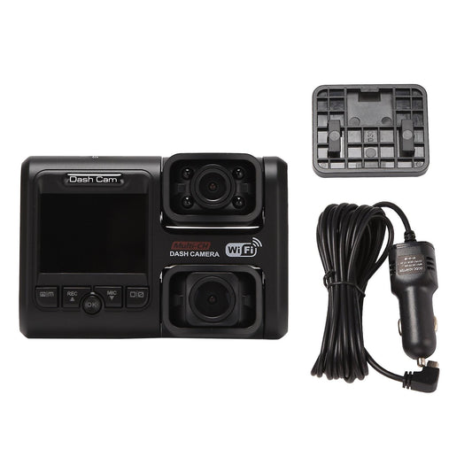 4k 2160p Wifi Logger Dual Lens Car Night Vision Dual Camera(no Gps)
