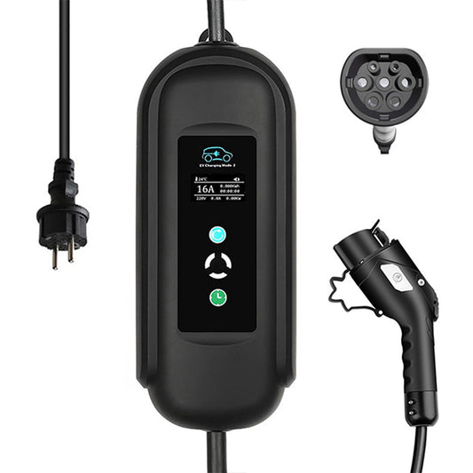 Electric Car Ev Charger Cable Type 2 Iec62196 Charging Cable 5m
