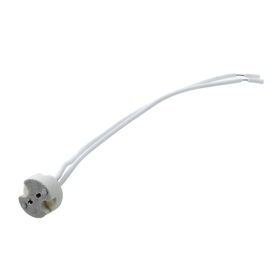 15 Pcs White Mr16 Gu5.3 Ceramic Base Socket Led Light Lamp Holder
