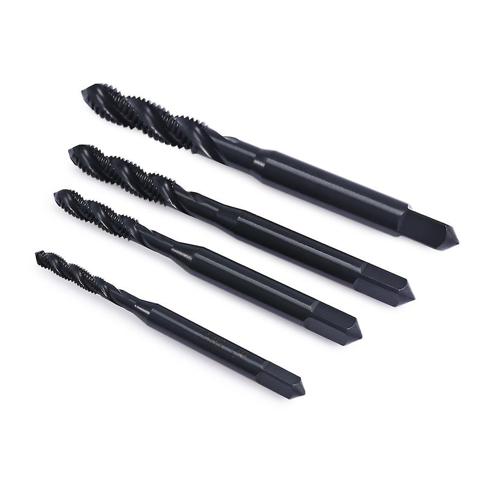 5pcs M3 to M8 Nitride Screw Tap Metric Spiral Hand Thread Screw