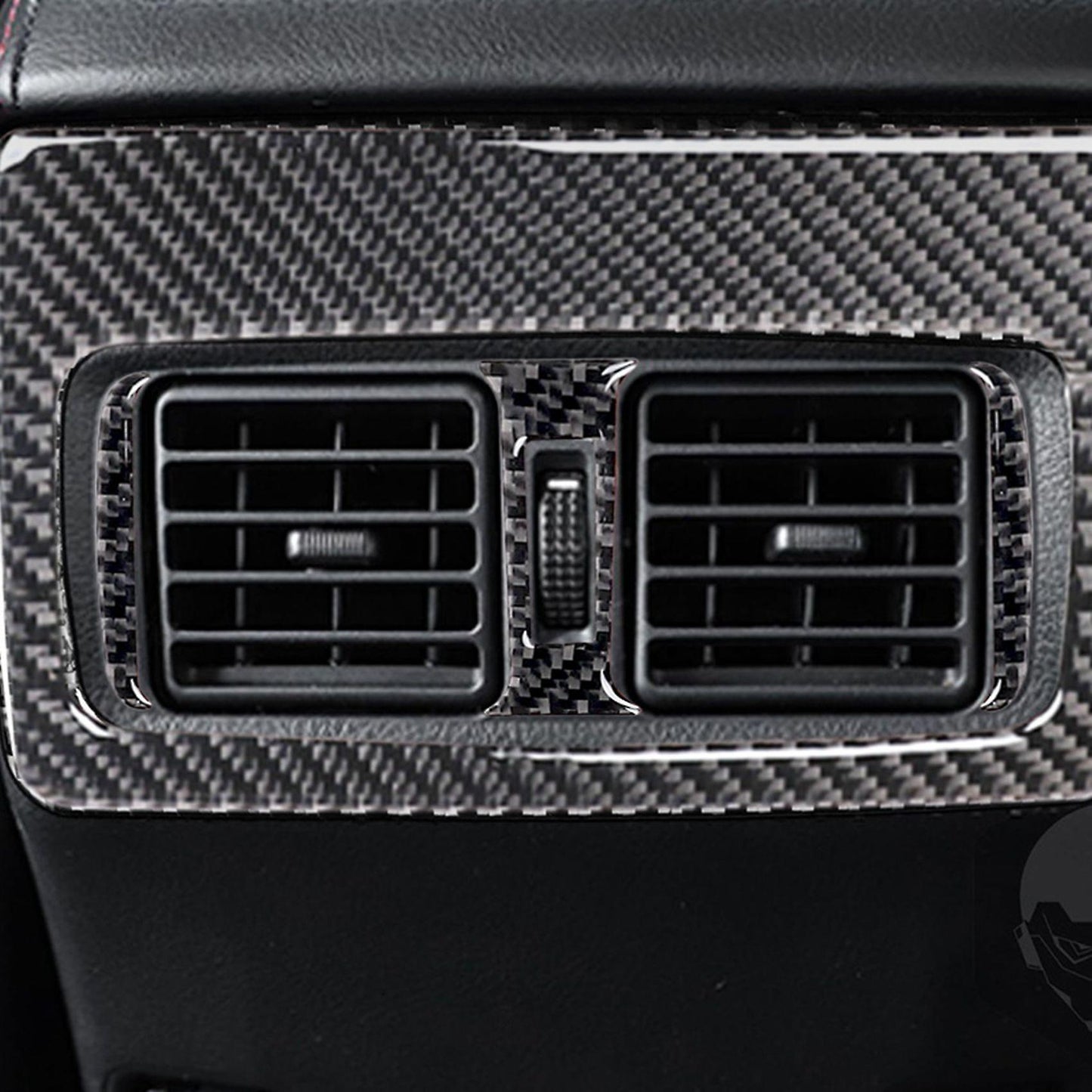 Rear Seat Air Vent Outlet Sticker Trim for Toyota 4runner 2010-2020