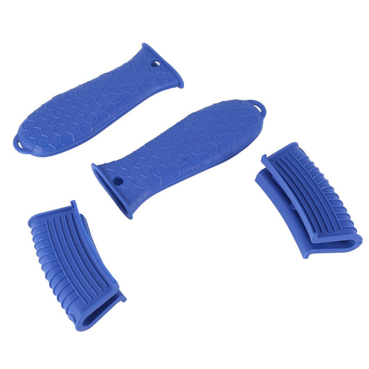 4 Pack Pot Handle Sleeve Rubber Cover Set for Skillet Frying Pan