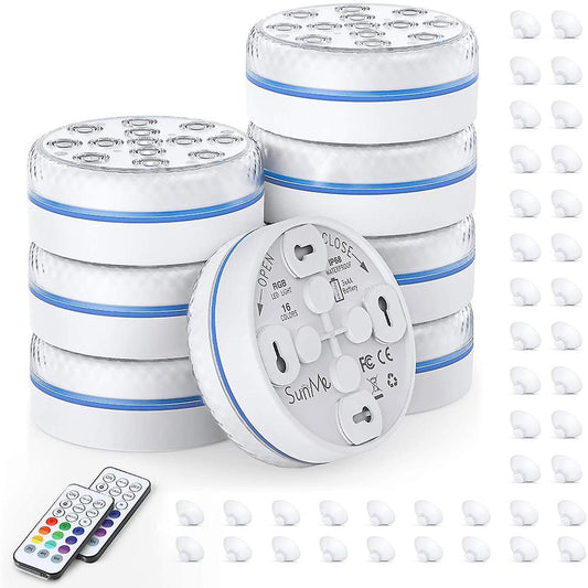 8pack Submersible Led Pool Lights for Above Ground Pool