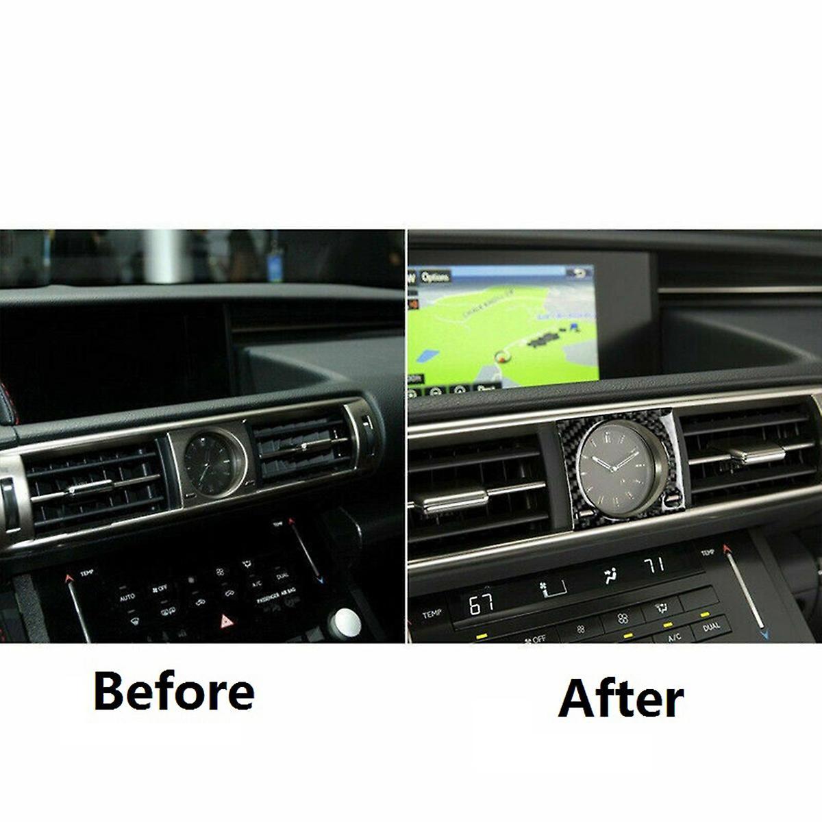 Clock Cover Trim Interior for Lexus Is250 Is300 Is350 2014-2018