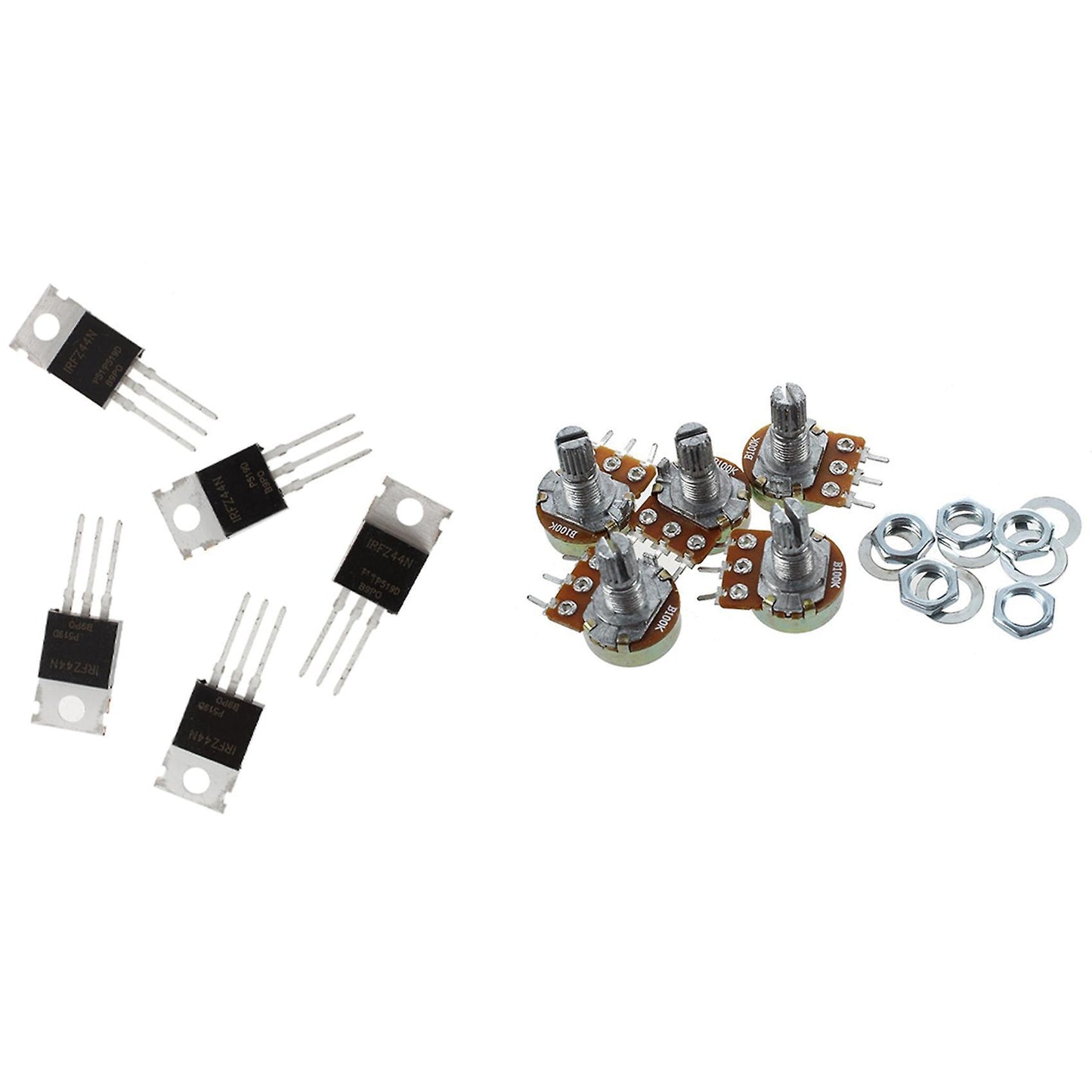 5pcs Irfz44n Irfz44 Power Transistor Mosfet N-channel 49a 49 Amp 55v
