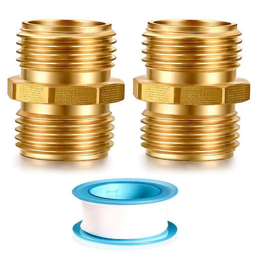 Solid Aluminum Alloy Garden Hose Fittings Connectors Adapter