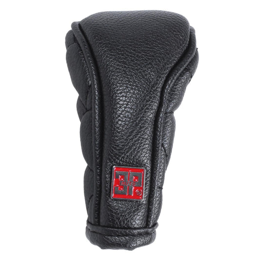Anti-slip Zipper Closure Car Gear Shift Knob Cover Black