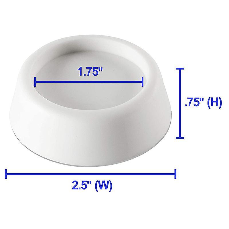 4pcs Washing Machine Stabilizer-dryer Washer Vibration Pads White