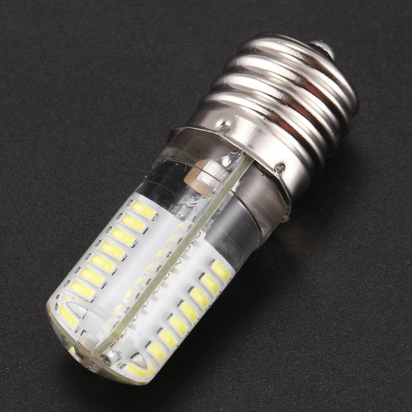 2x E17 Socket 5w 64 Led Lamp Bulb 3014 Smd Light White Ac 110v-220v