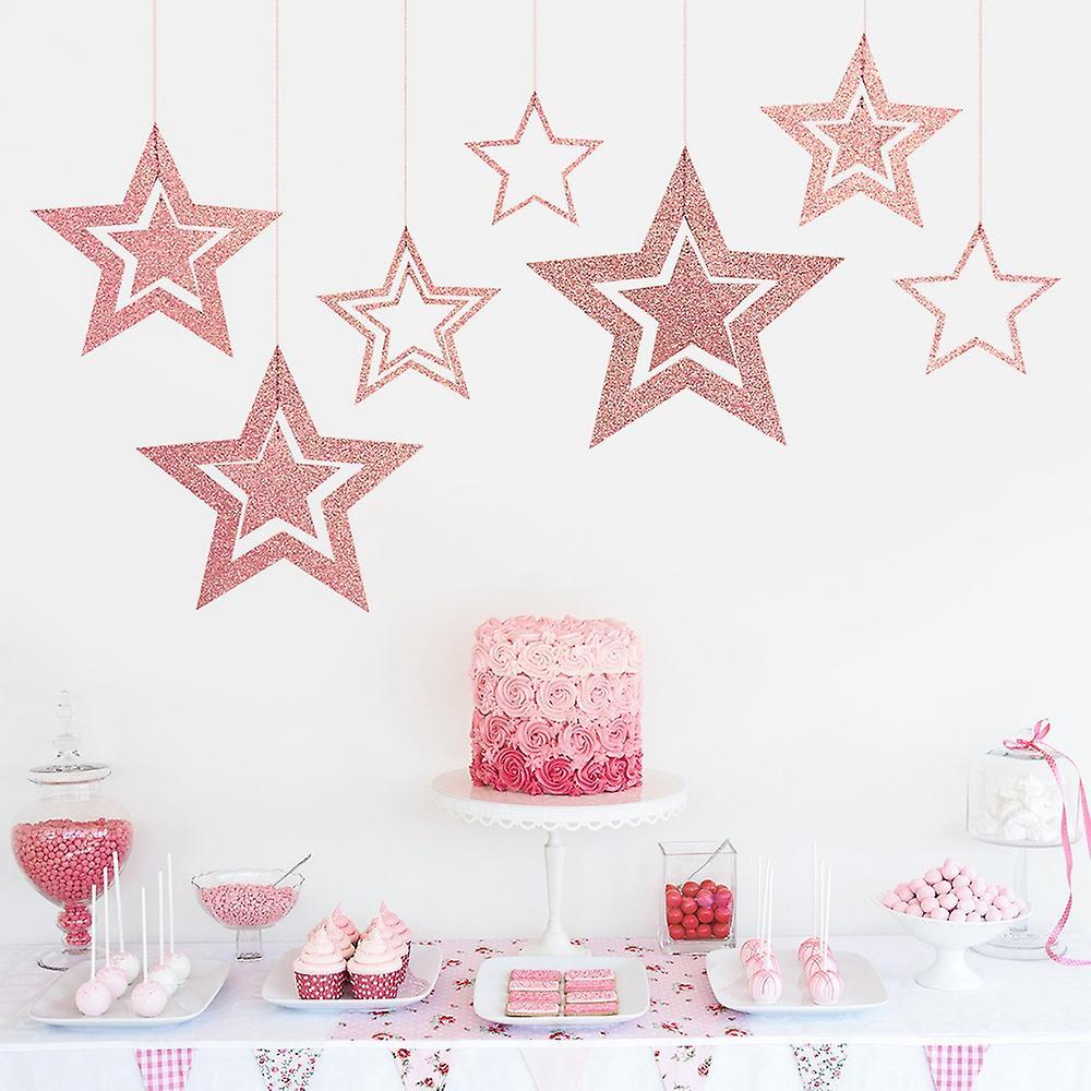 Star Banner for Wedding Christmas Decorations (champagne Gold)