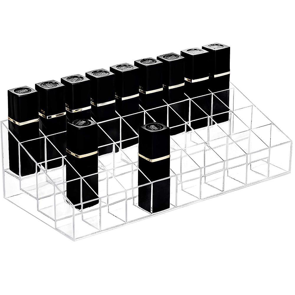36 Grid Transparent Acrylic Lipstick Storage Cosmetic Display Rack