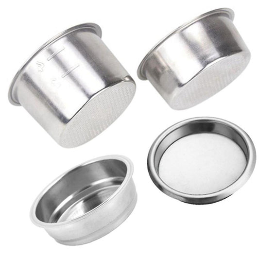 4pcs 51mm Coffee Filter Filter Basket for Delonghi Espresso Machine