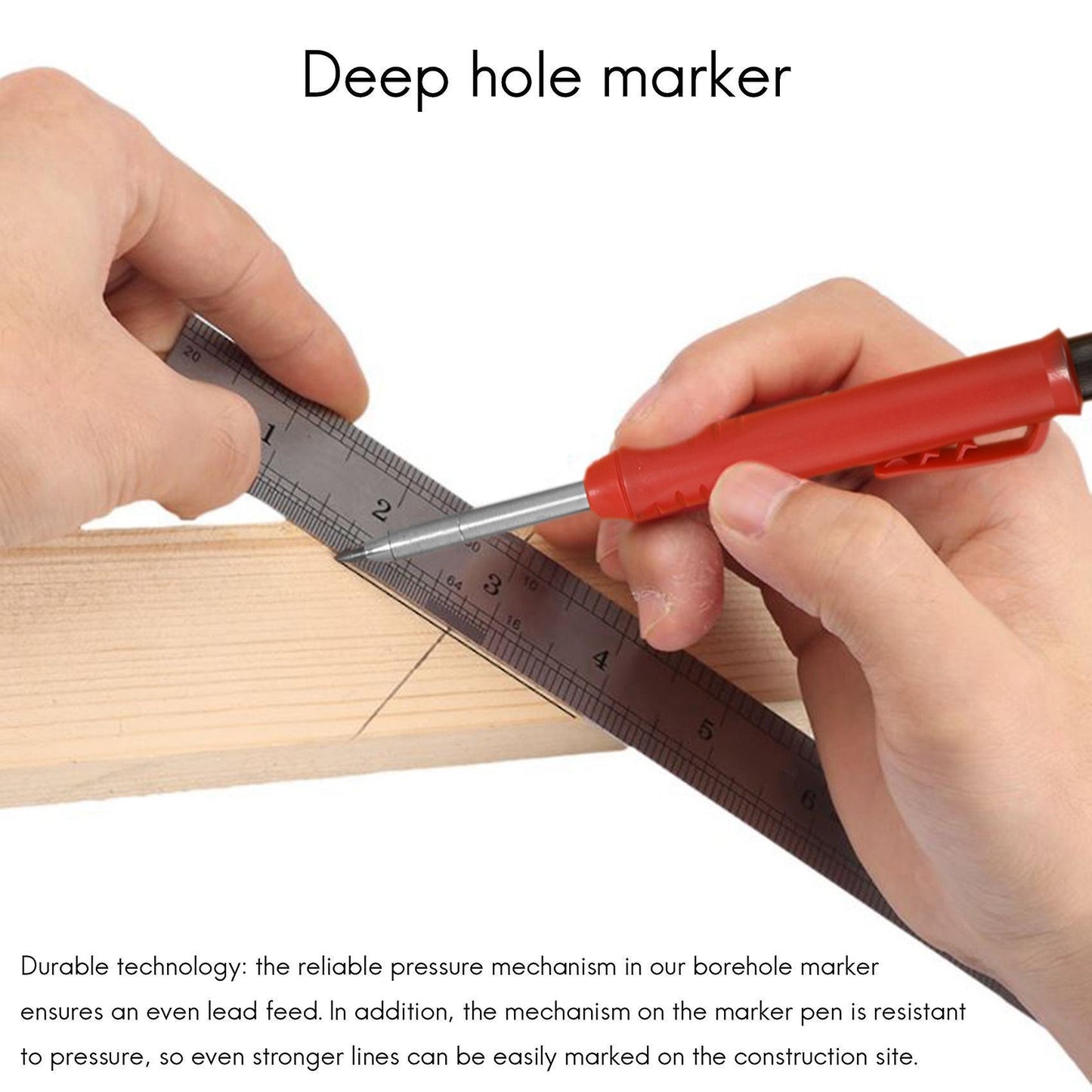 Deep Hole Marker Premium Mechanical Pencil Marker
