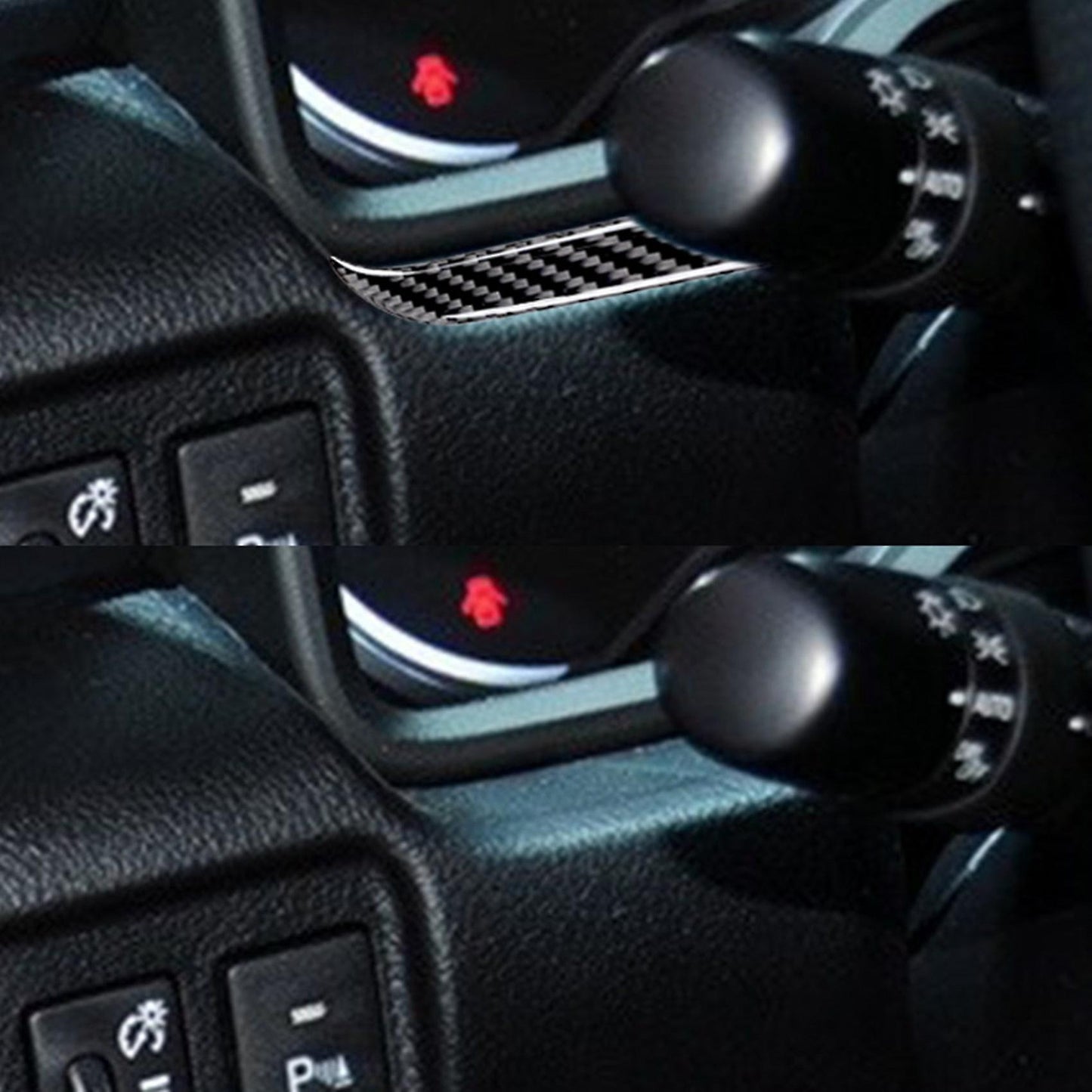 Car Dashboard Sides Decorative Cover Trim Sticker Decal for Toyota