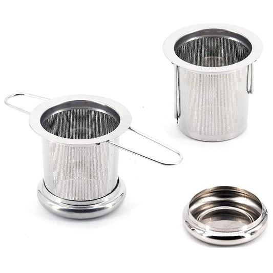 Tea Strainer,extra Fine Tea Infusers for Loose Tea,foldable(2pcs)