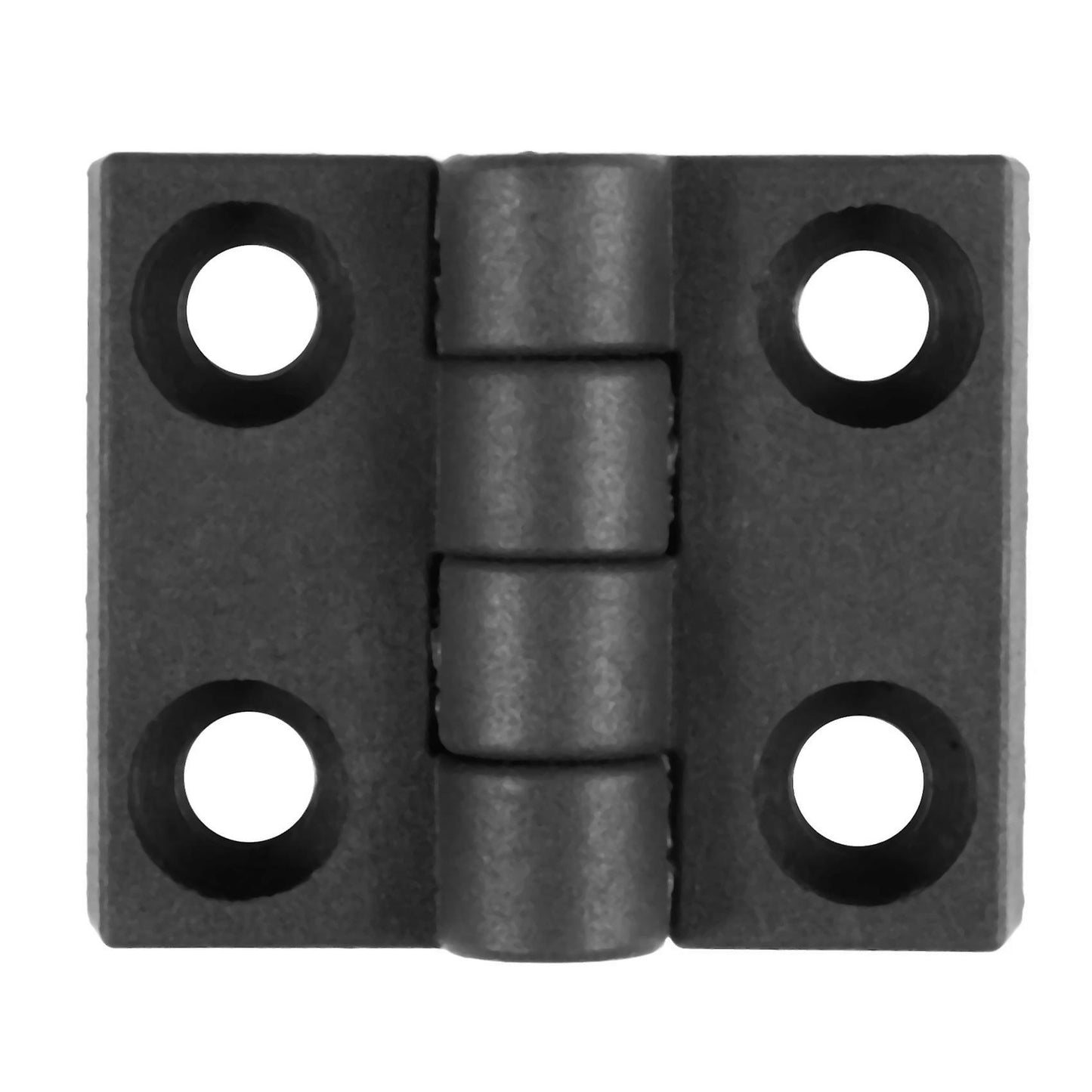 3pcs 63mm X 50mm Cabinet Plastic Hinge Door Hinges Hinge Black