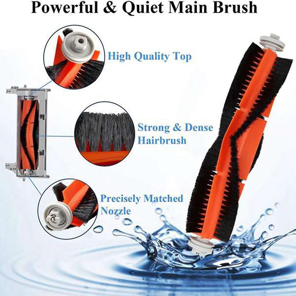 Main Brush Side Brush for Xiaomi Mijia 1c Stytj01zhm Robot Vacuum