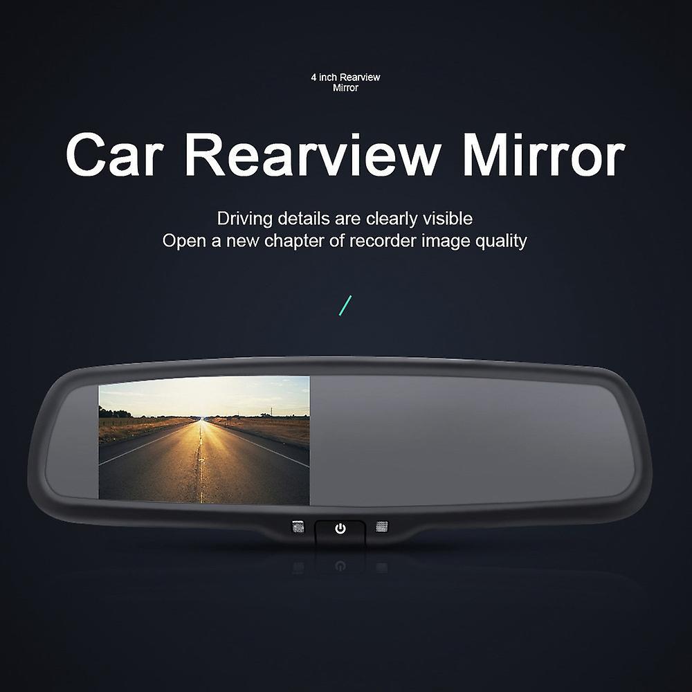 Car 4.3-inch Auto-dimming Ahd Rearview Mirror with Bracket Hd Mirror