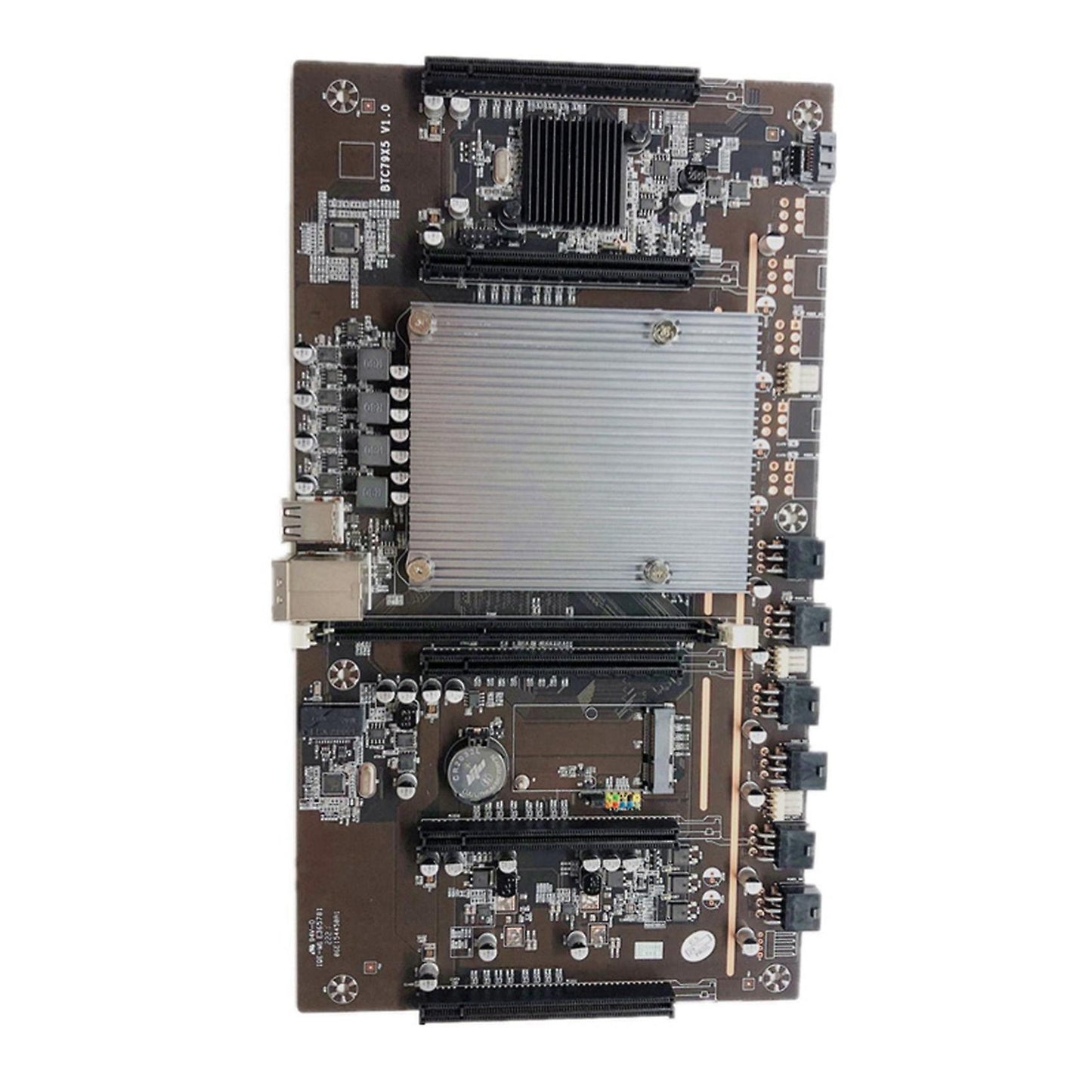 Btc Mining Motherboard Btc79x5 V1.0 Lga 2011 Ddr3 Supports 32g 60mm