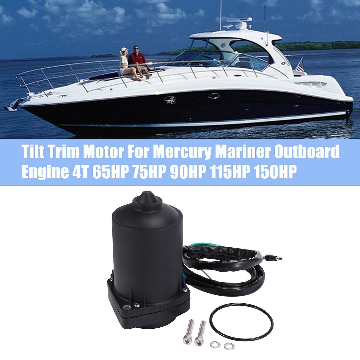 8m0142591 Tilt Trim Motor for Mercury Mariner Outboard Engine 4t 65hp
