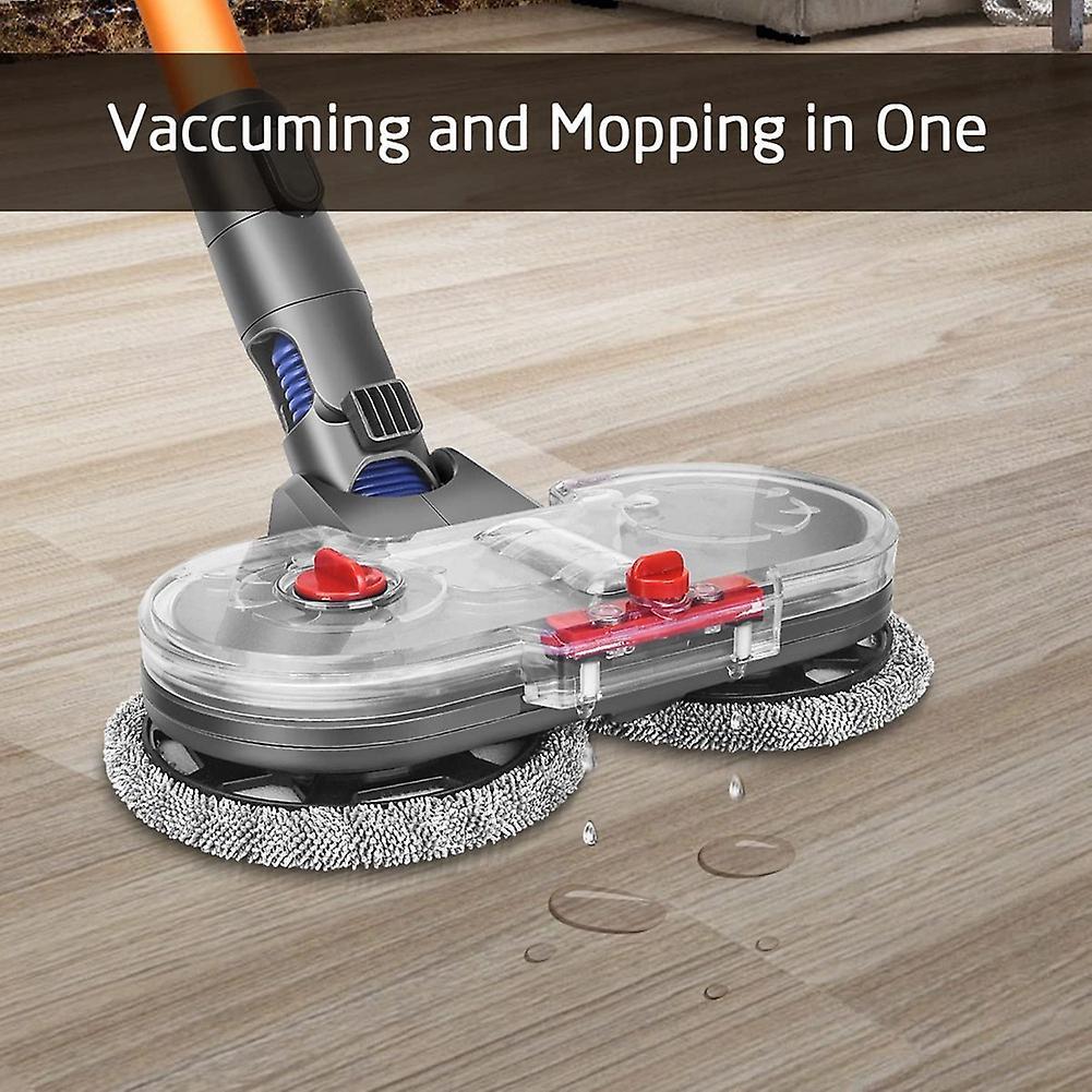 Electric Mop Attachment for Dyson V6 Animal/ Fluffy with Water Tank