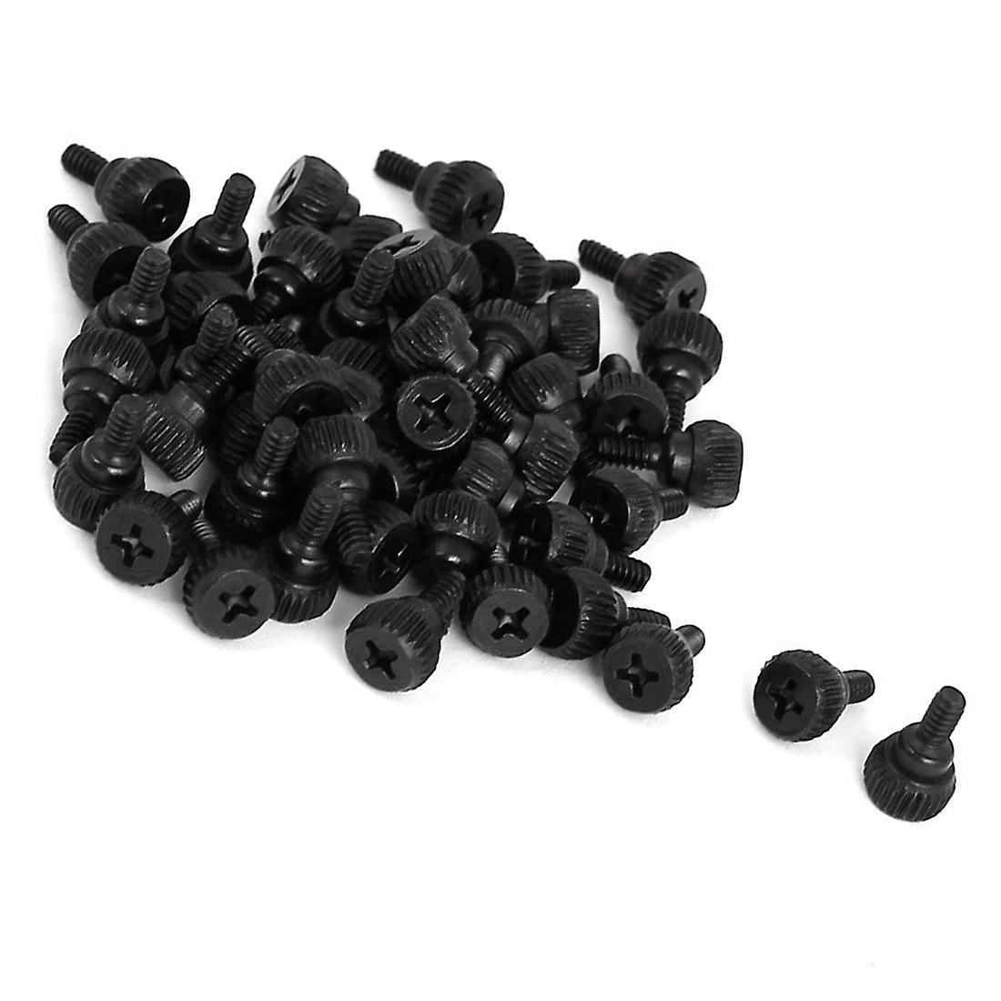 Pc Computer Case Thumbscrews M3.5 Thumb Screws Black 50 Pcs