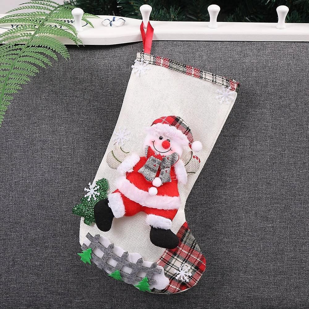 Christmas Stockings, Small Boots Gift Bags Ornaments Party Home, B