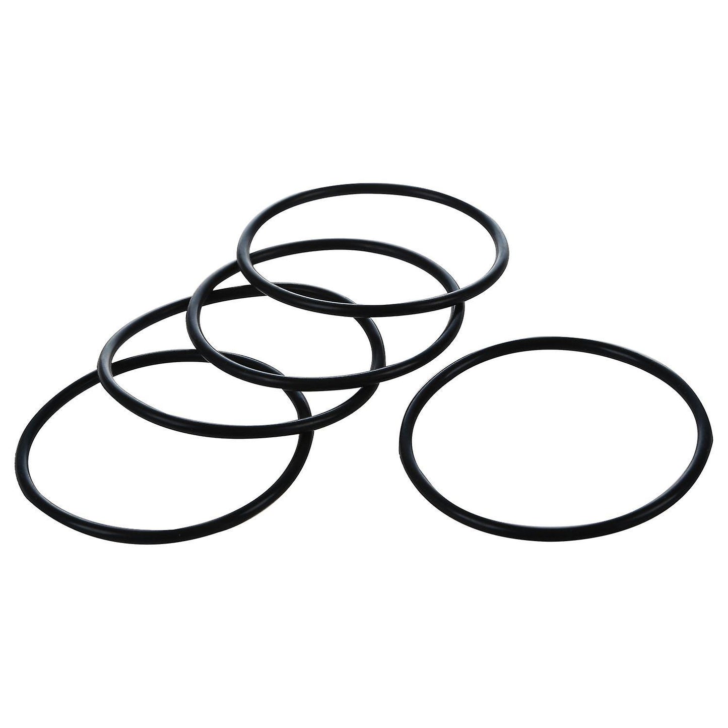 5pcs 66mm X 60mm X 3mm Mechanical Black O Ring Oil Seal Gaskets