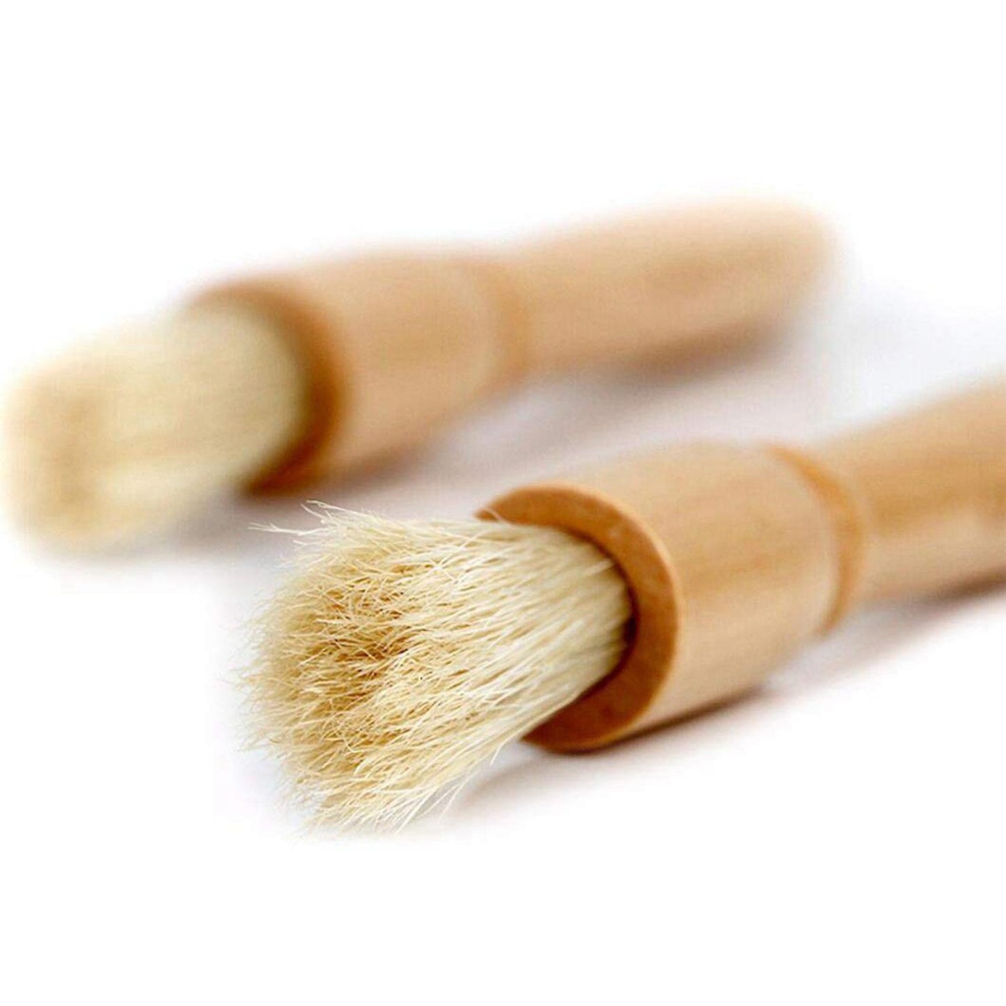 2x Espresso Supply Coffee Grinder Brush Natural Bristles