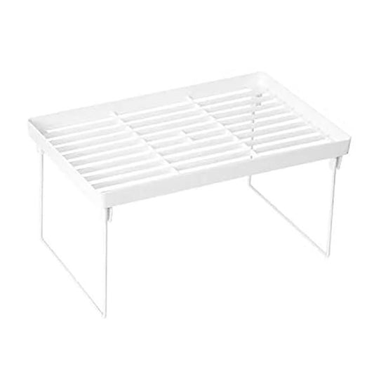 Stacking Cabinet Shelf Rack- Cupboard, Plate, Dish, Counter