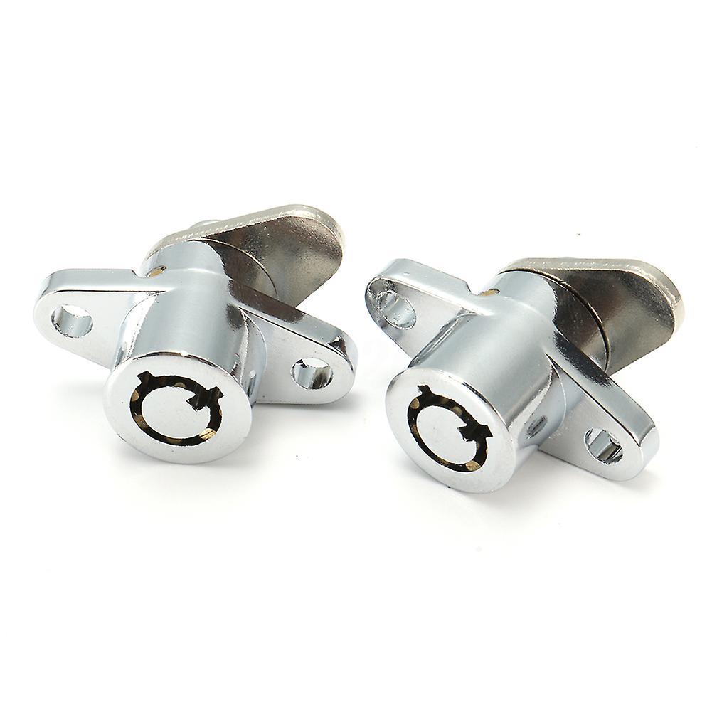 2x Hard Saddlebag Lock 3 Keys Set for Harley Touring