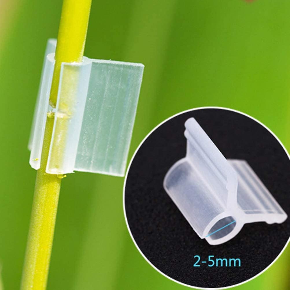 200pcs Caliber Plant Grafting Support Clips for Vine Beans 3mm