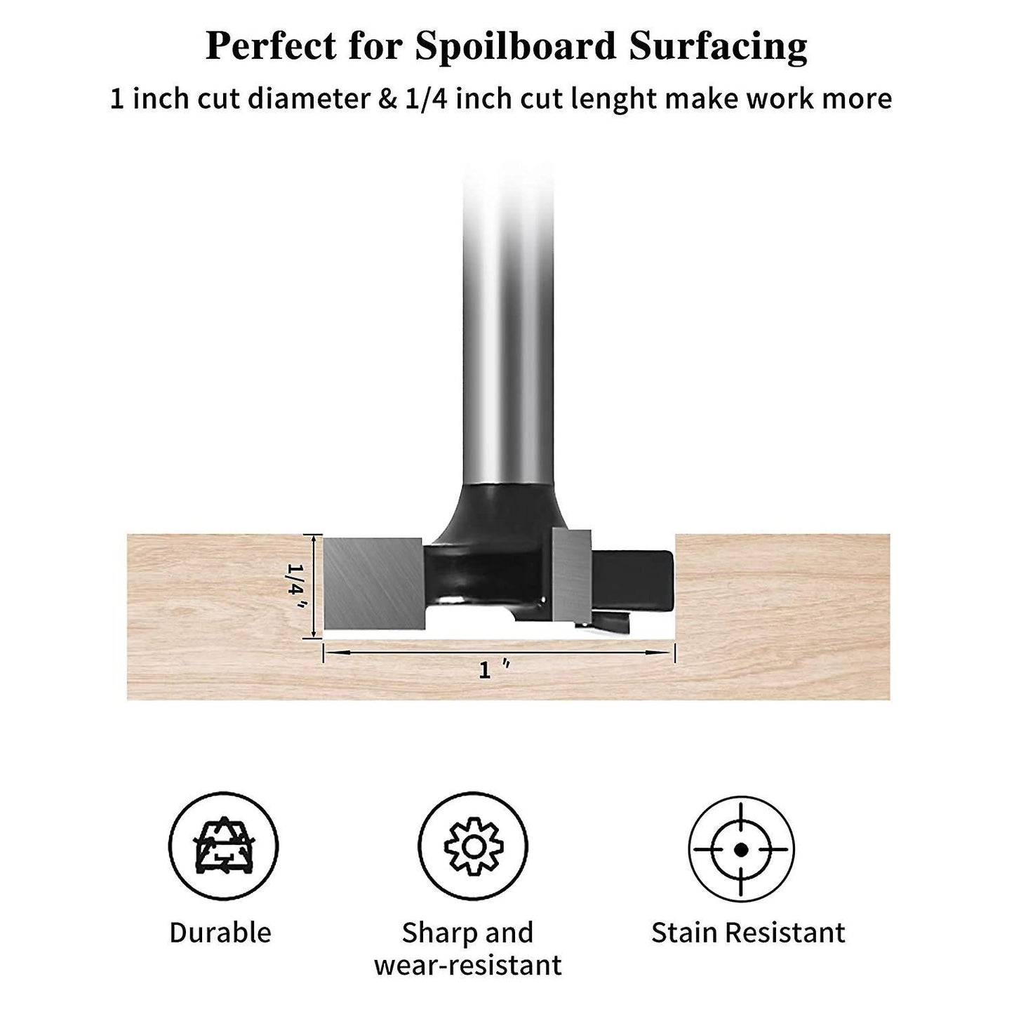 Cnc Surfacing Router Bits,woodworking Planer Bottom Cleaning Tool