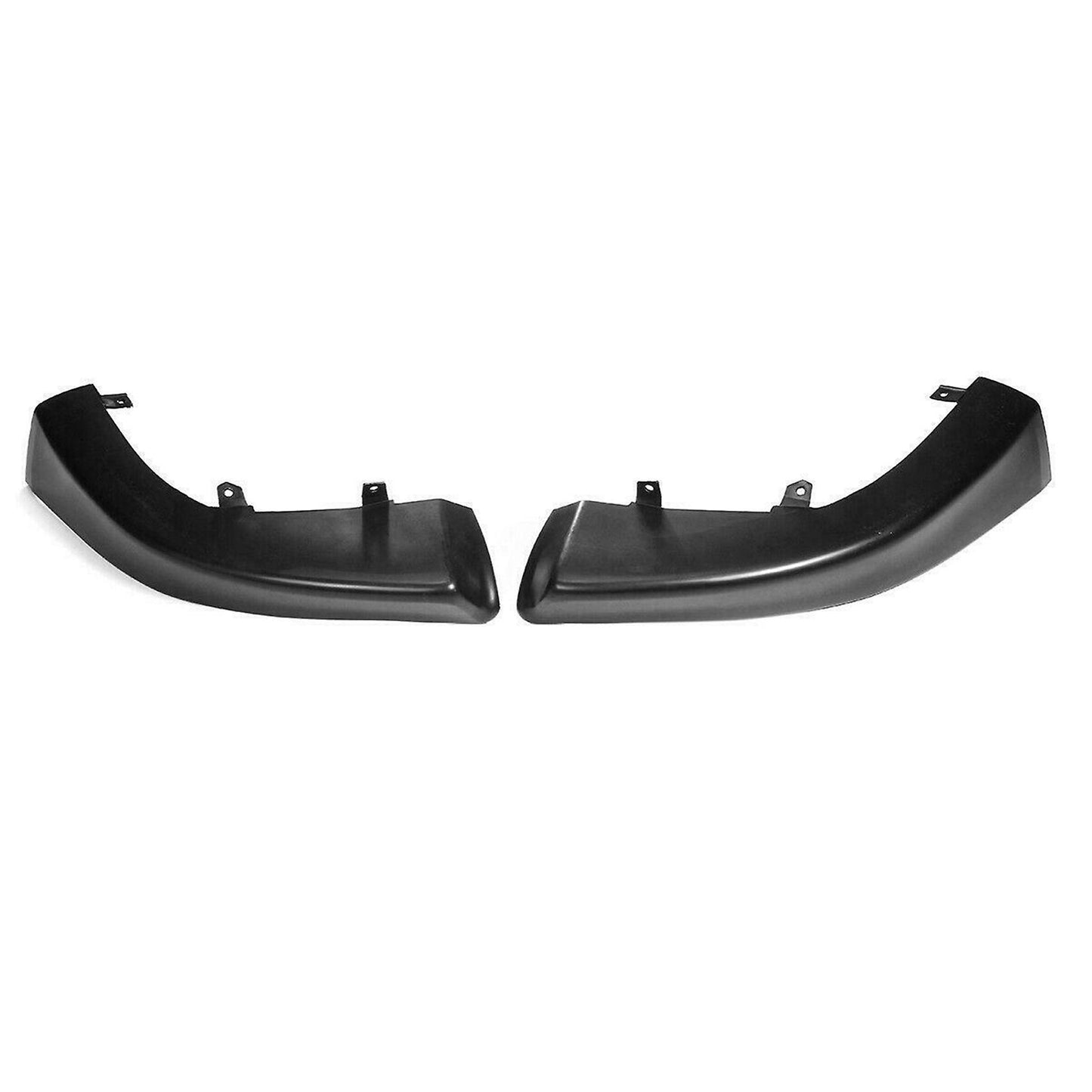 2pcs Car Spoiler Body Kit Black for Mitsubishi Lancer 2008-2015