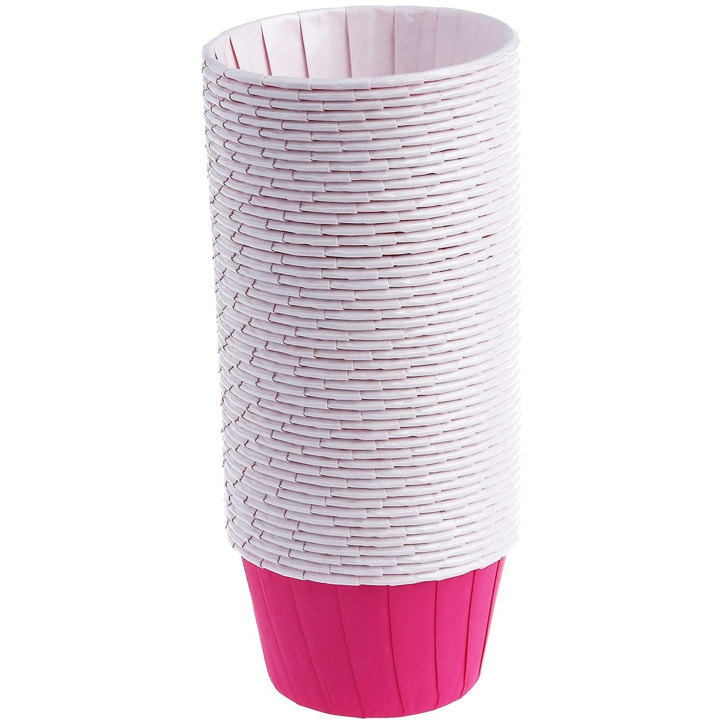 50x Paper Baking Cup Cake Cupcake Cases Liners Color:rose Red