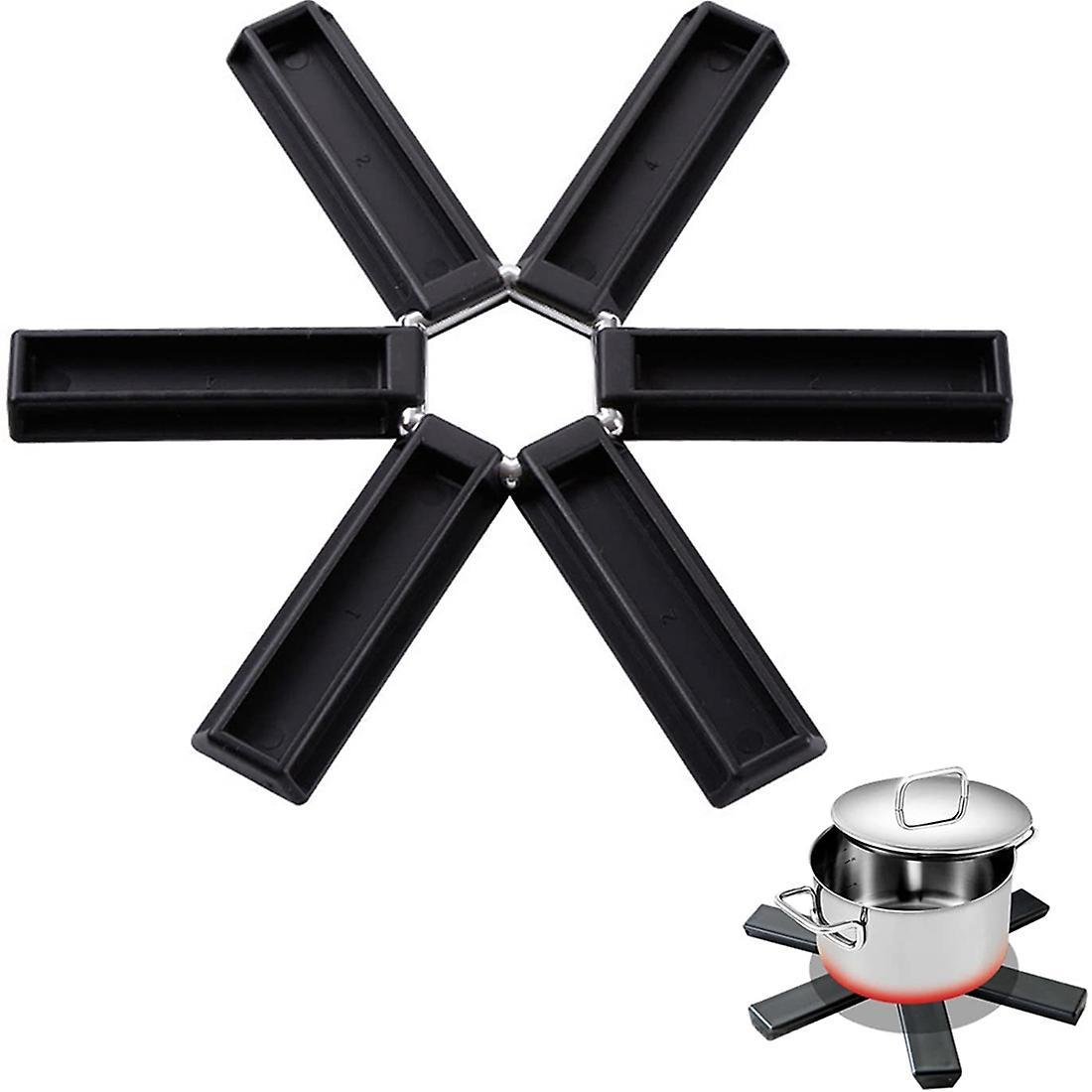 Folding Heat Insulation Pad Tripod Pad Non-slip Placemat Coaster